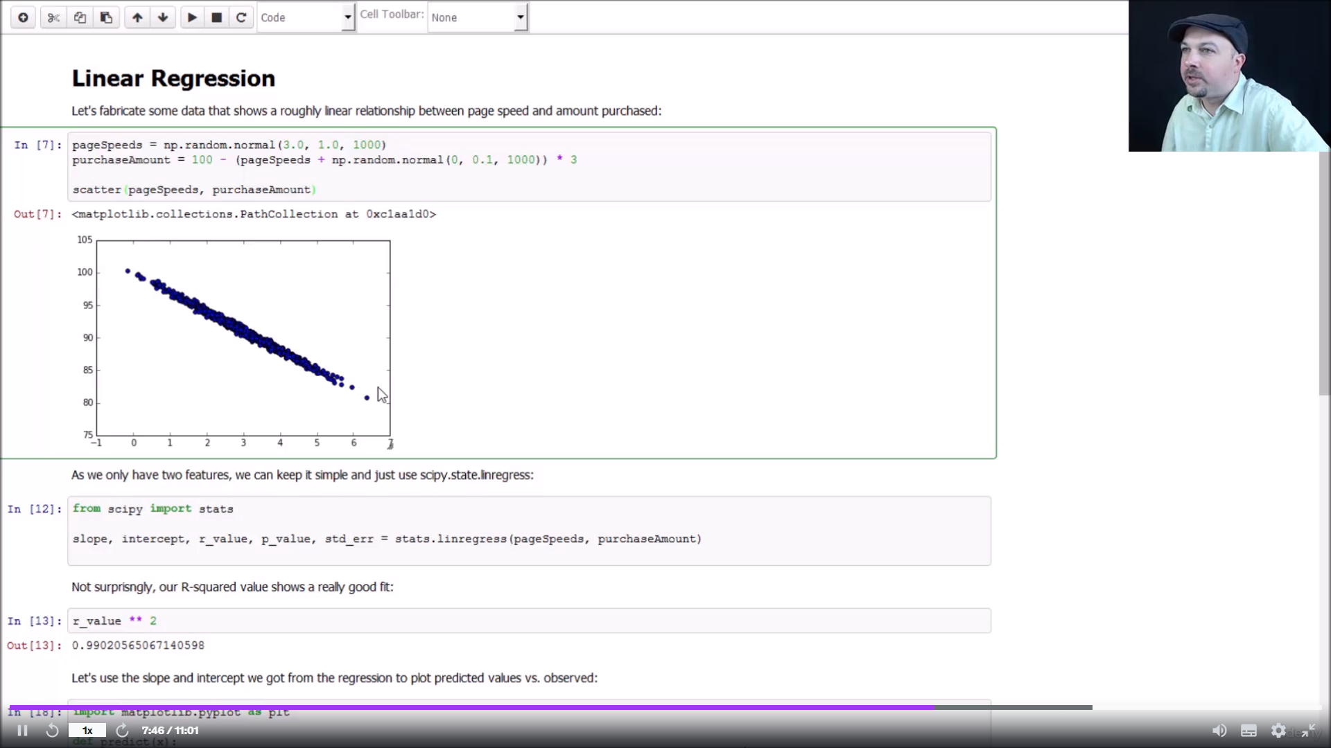 Python Data Analysis With Frank Linear Regression Jupyter Notebooks