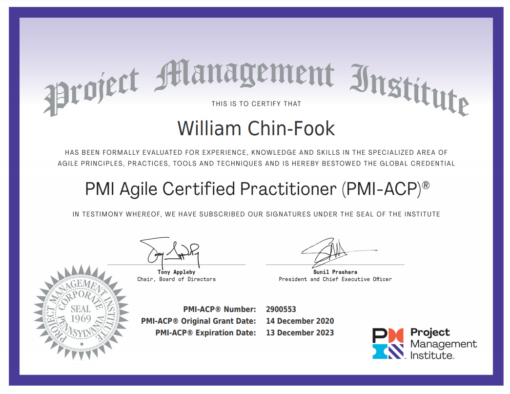 pmp certificate number