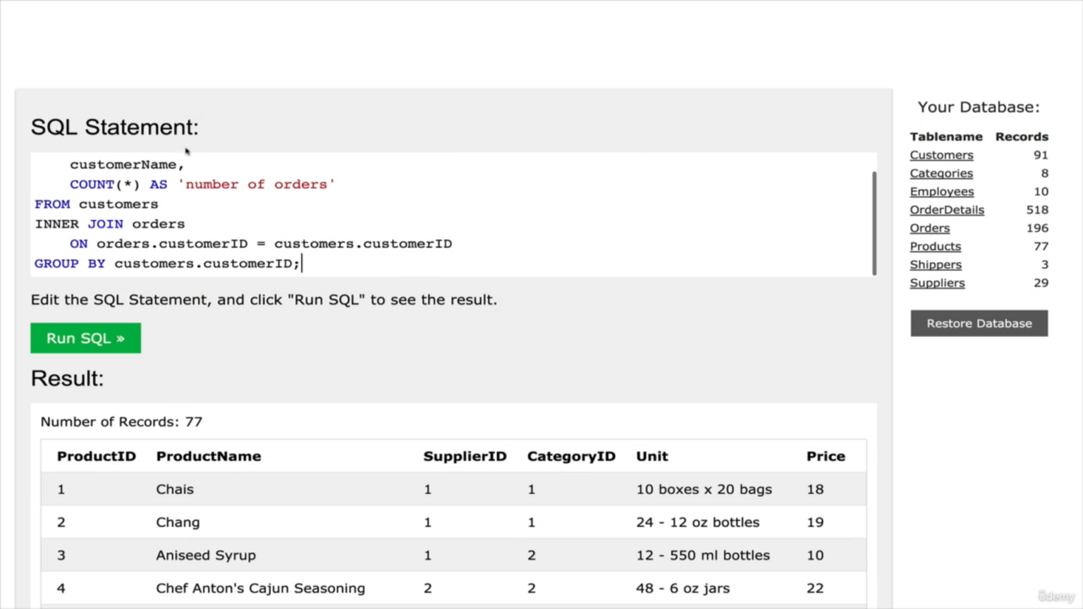 The Best SQL courses on Udemy - YourDigitalAid