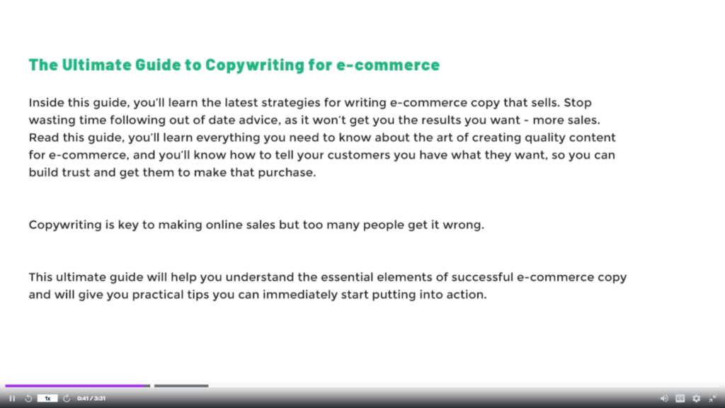 Tomas Moravek - Guide to copywriting for eCommerce - link building