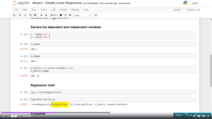 Simple-regression-Juypter-notebook-1