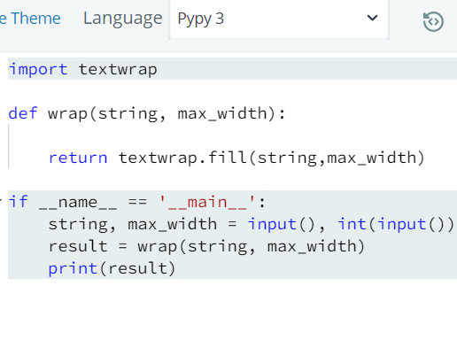 textwrap-library-solution-hackerrank