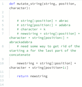 Hackerrank - Python - Mutations - Solution - YourDigitalAid